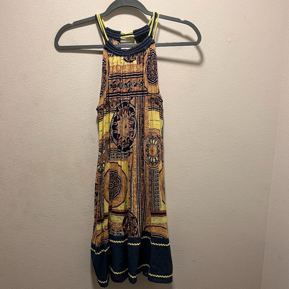 Funky Soul Women's Multi color Spring Summer Casual Dress Size Medium